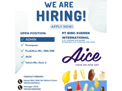 LOWONGAN AICE